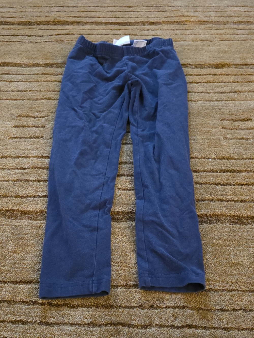 5/25 Kids Navy Stretch Leggings Size 120 Hanna Andersson..